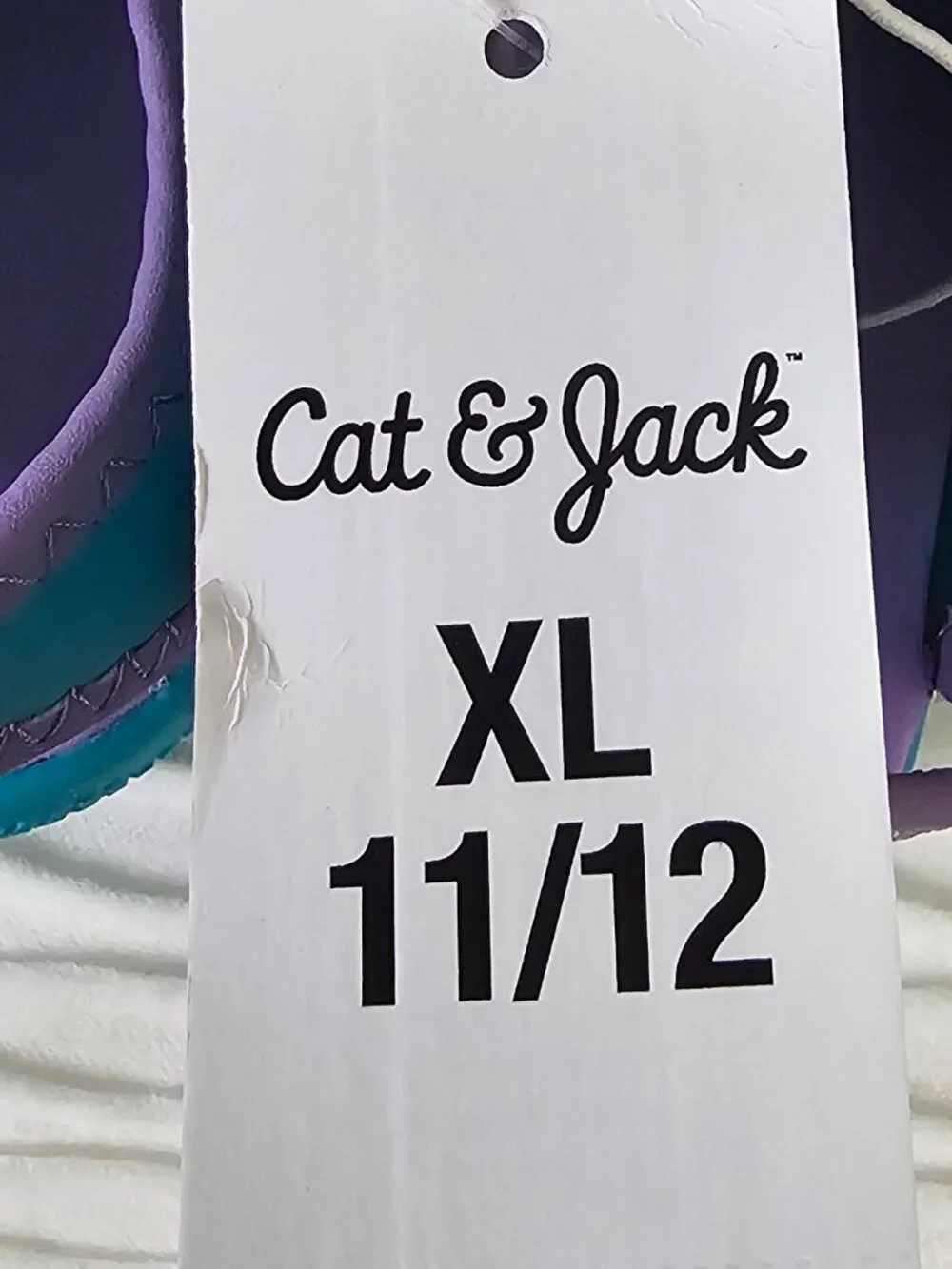 Cat & Jack Toddler Turquoise/Purple Water Sandals Size Toddler XL 11/12